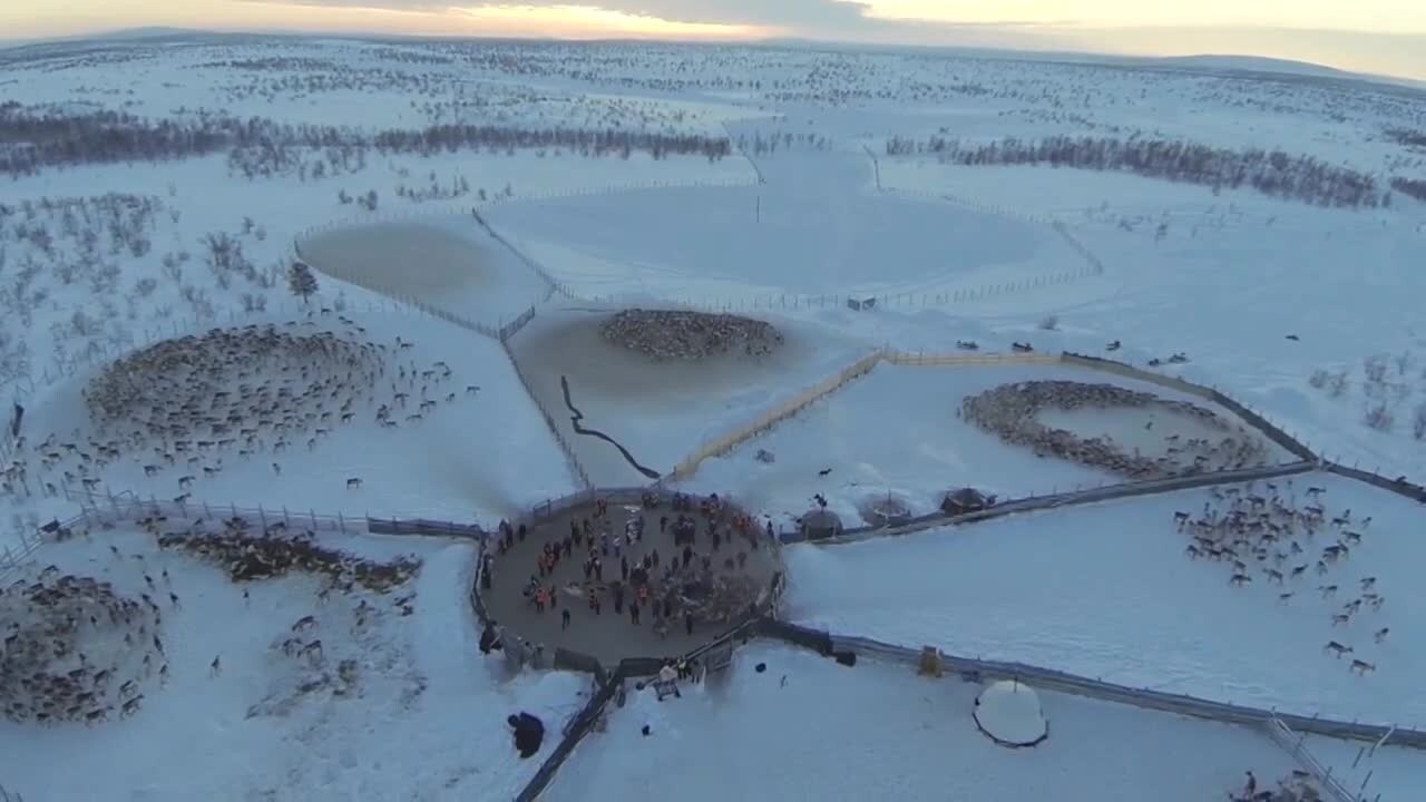 Dronevideo fra karasjok tar av på nettet webtv aftenposten video