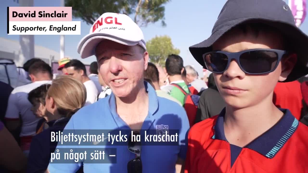 Biljettkaoset inför Englandmatchen: ”Ni tar våra pengar!”