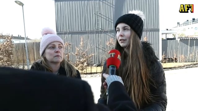 Natalie och Anette vaknade av smällen: ”En krigszon"