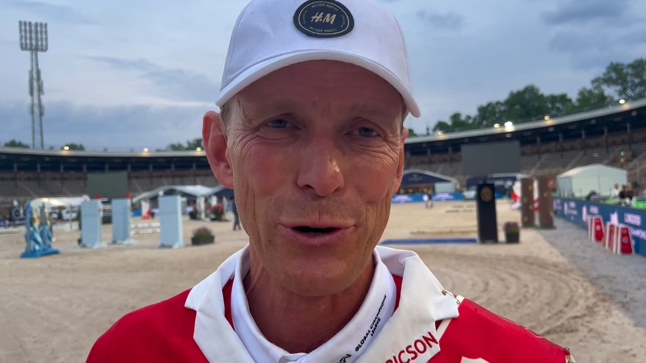 Peder Fredricson efter segern: "En stor dag"