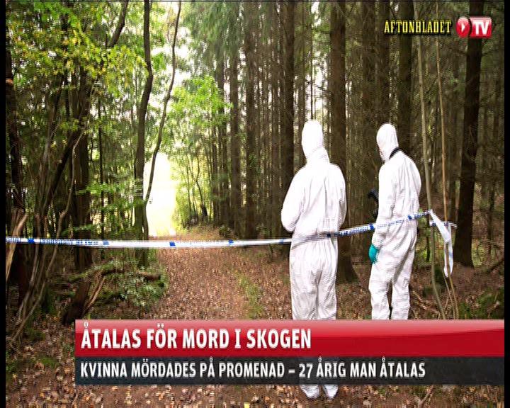 60-åring mördad under skogspromenad