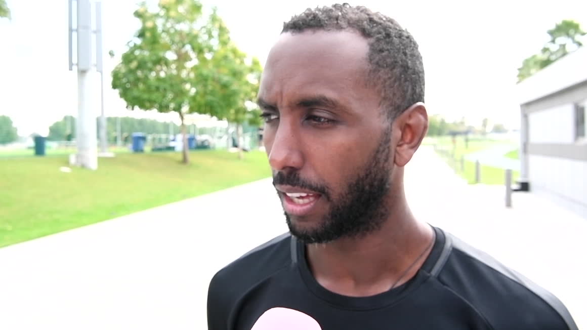 ”Han var frustrerad för att jag tog bollen”