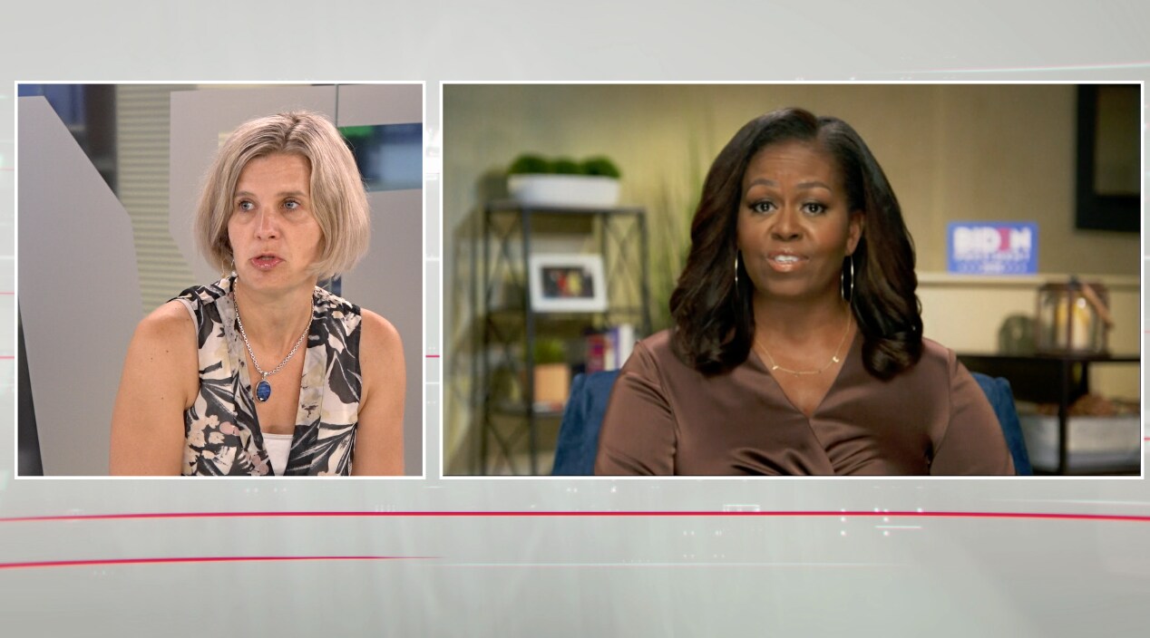 Michelle Obamas hårda ord mot Donald Trump på Demokraternas konvent