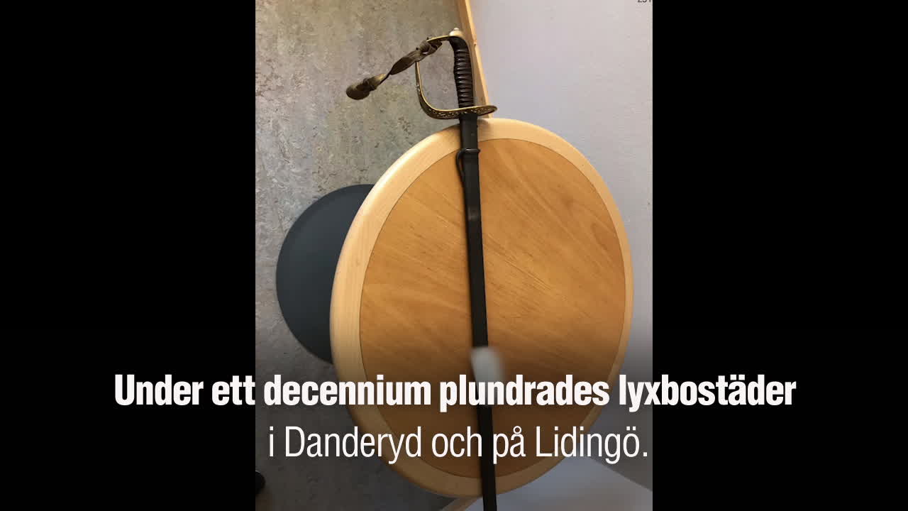 Lyxvillor plundrades under tio år – fick fängelse