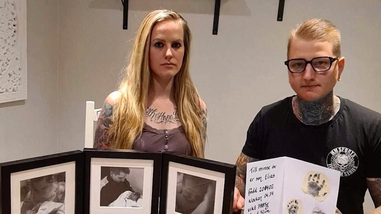 Emma, 28, nekades igångsättning – sonen Elias dog i magen