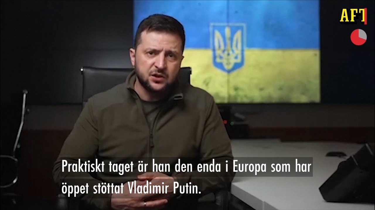 Zelenskyjs känga till Viktor Orbán: ”Ser inget moraliskt ledarskap”