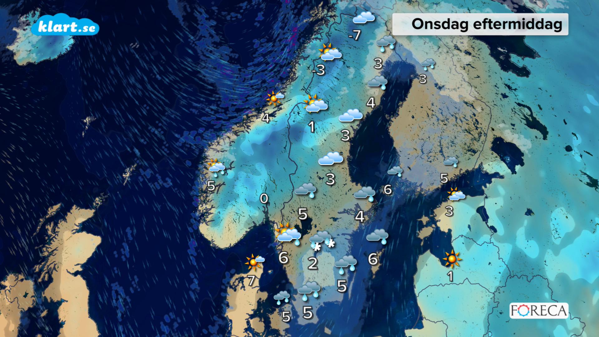 Dagens väder 24 november