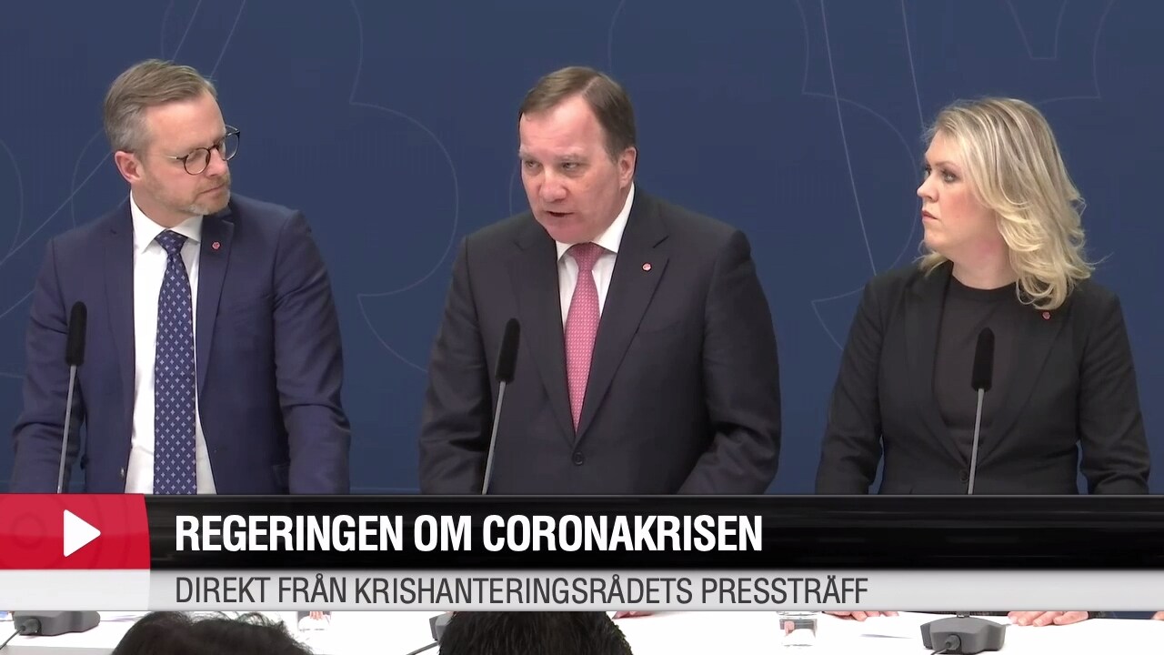 Löfven: "Regeringen tar det på allra största allvar"
