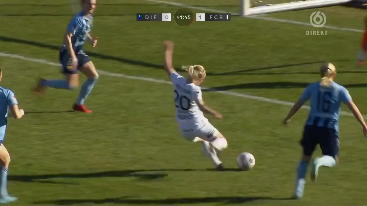 Sju (!) mål i Rosengårds seger mot Djurgården i Damallsvenskan