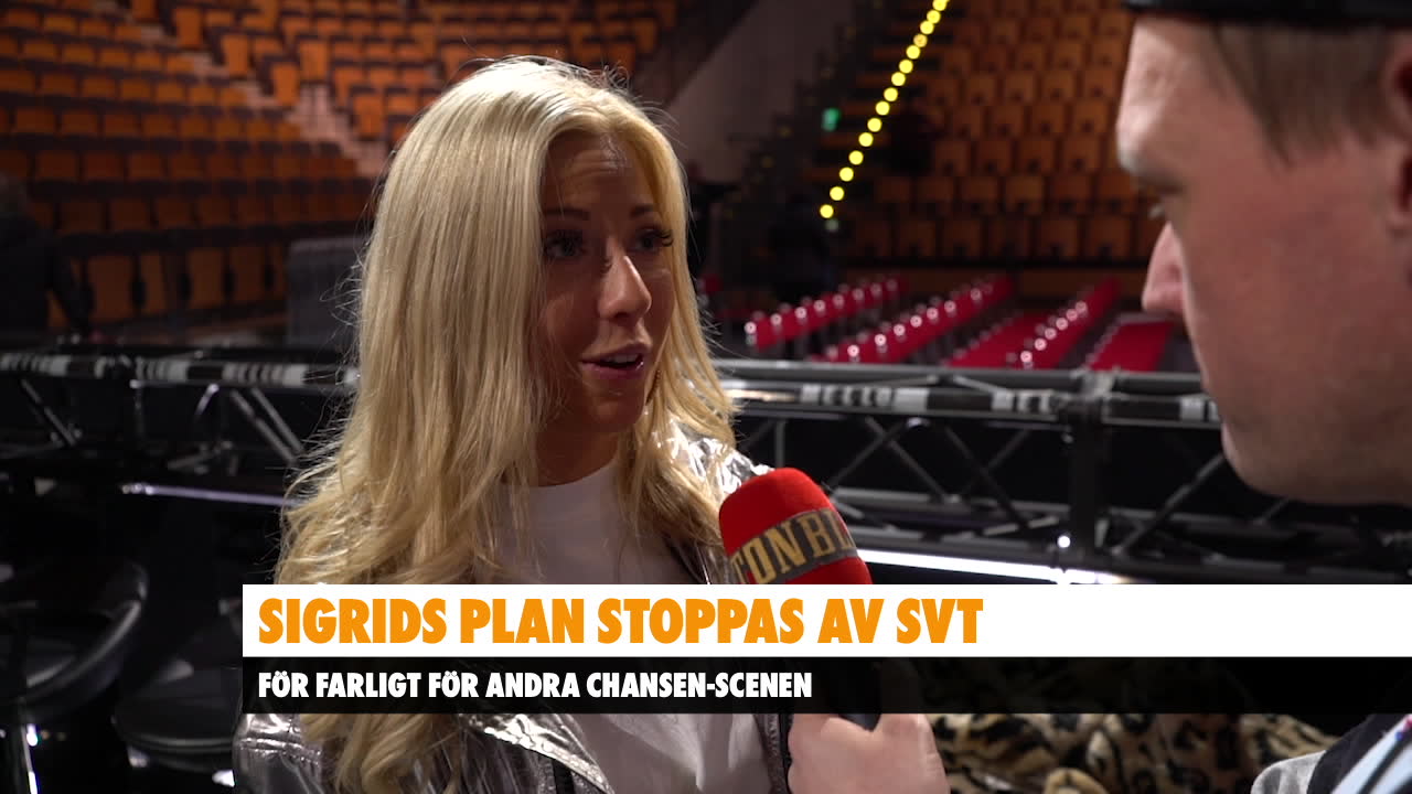 Sigrids kupp stoppas av SVT