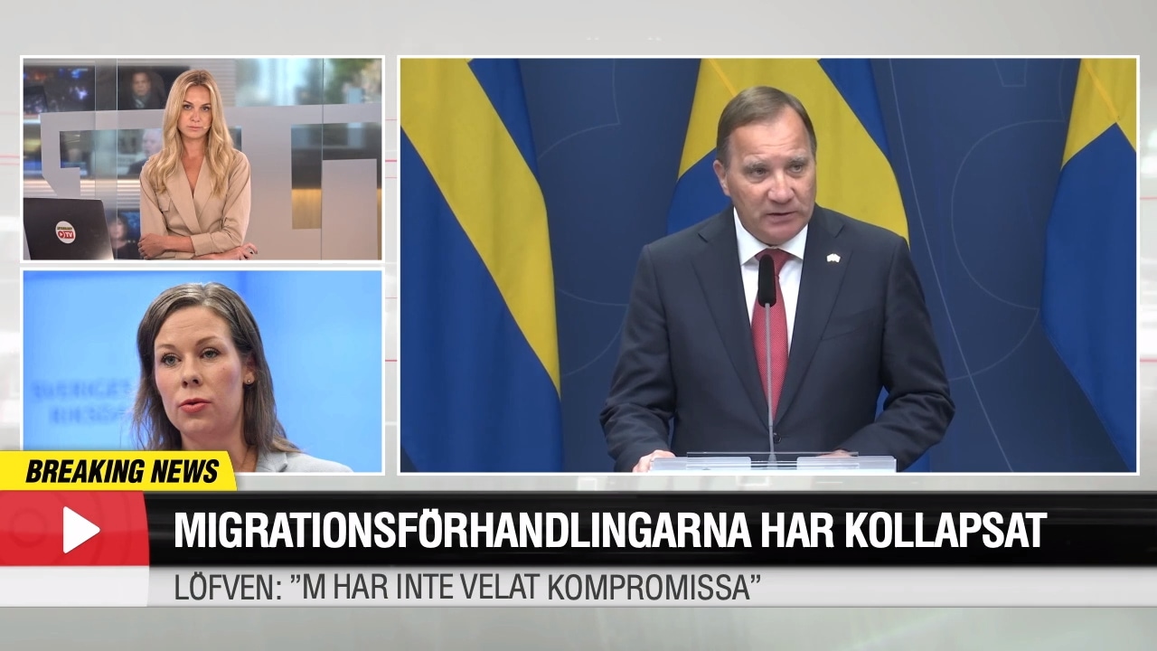 Hör Moderaterna om de kollapsade migrationssamtalen