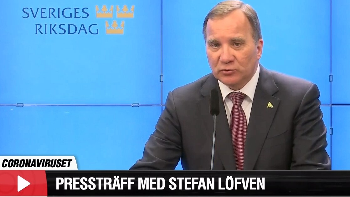 Se statsministerns pressträff: Vi har valt rätt grundstrategi