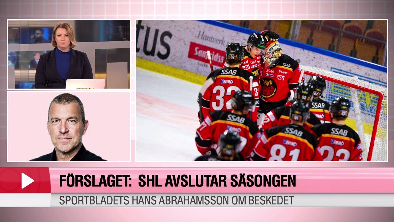 SHL-klubbarnas förslag: Avsluta säsongen redan nu