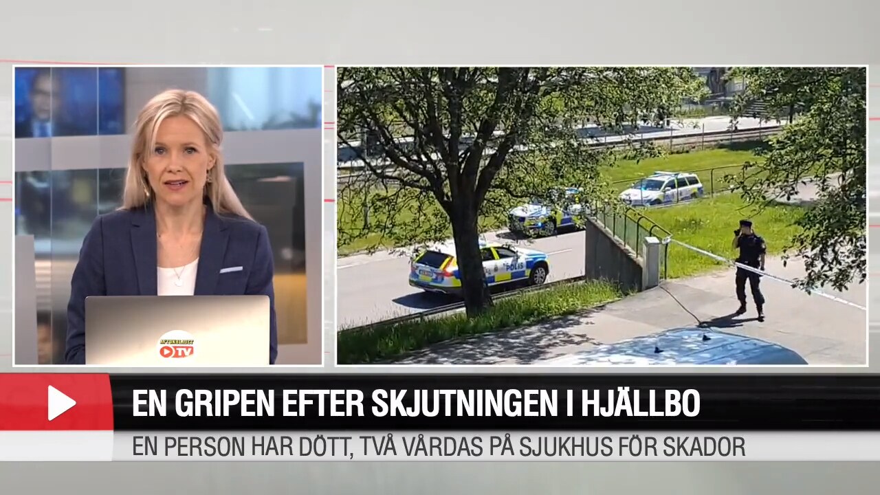 En gripen efter skjutning i Hjällbo