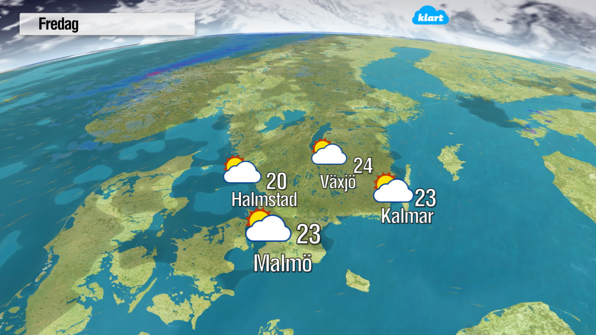 Så blir vädret där du bor