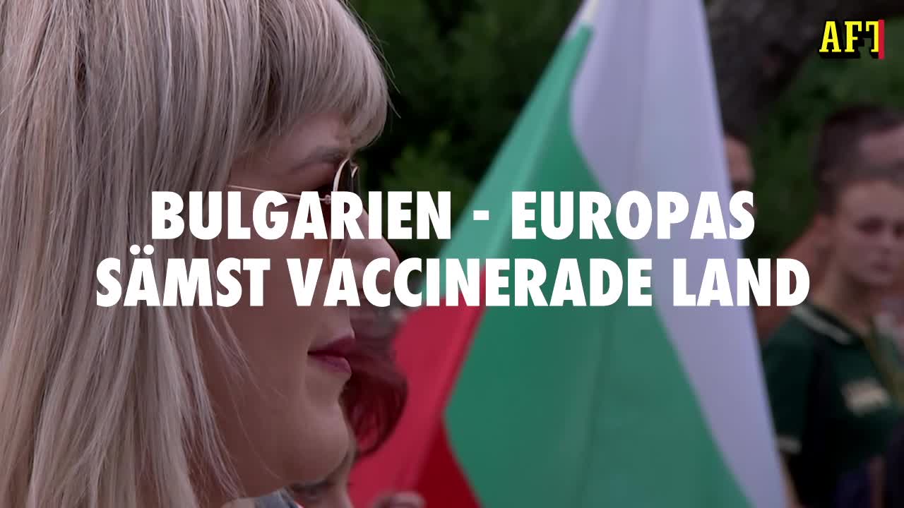 Bulgarien - Europas sämst vaccinerade land