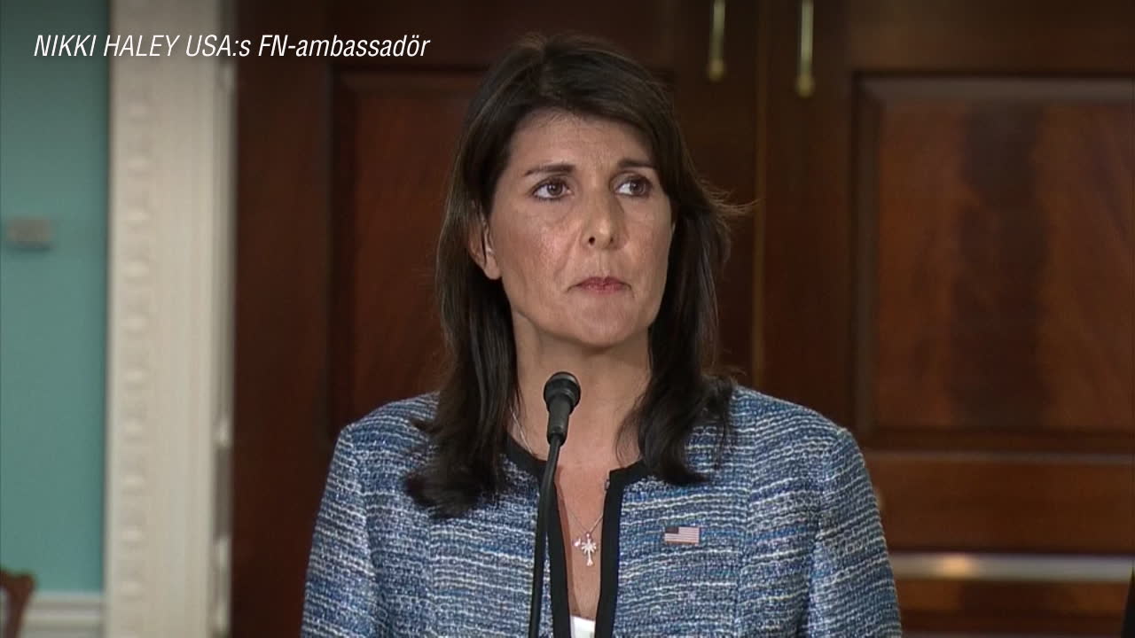 Nikki Haley: “Därför lämnar vi en organisation som inte är värdig sitt namn"