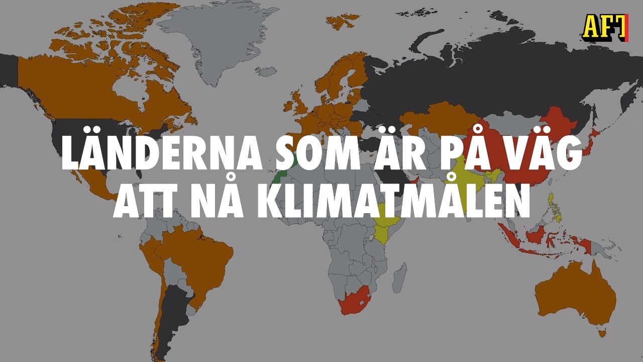 Här är länderna som är på väg att nå klimatmålen – och de som knappt försöker