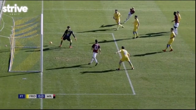 Milans kris fortsätter – bollen ville inte in