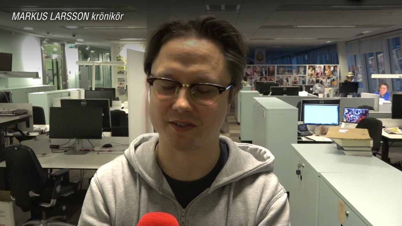 Markus Larsson: "Stor ägde det här avsnittet igen"