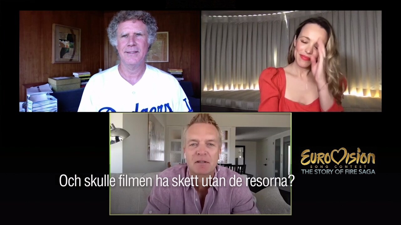 Hör intervjun med Will Ferrell och Rachel McAdams