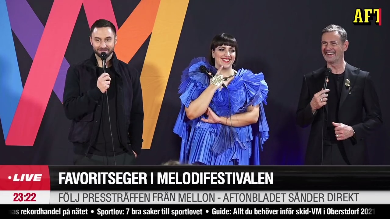 Christer Björkman full i skratt efter teknikmissen: "Försökte hålla mig lugn"