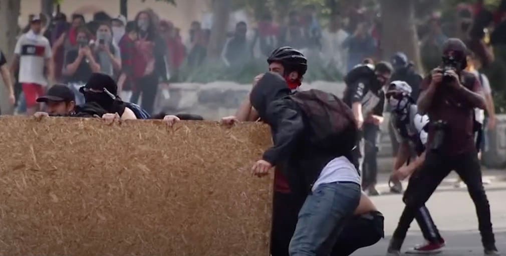 Demonstranter ger sig inte i Chile