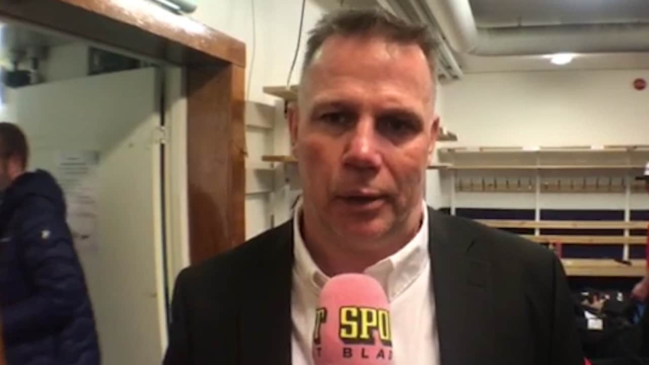 Lusth: "Fan, spela hockey och var en man!"