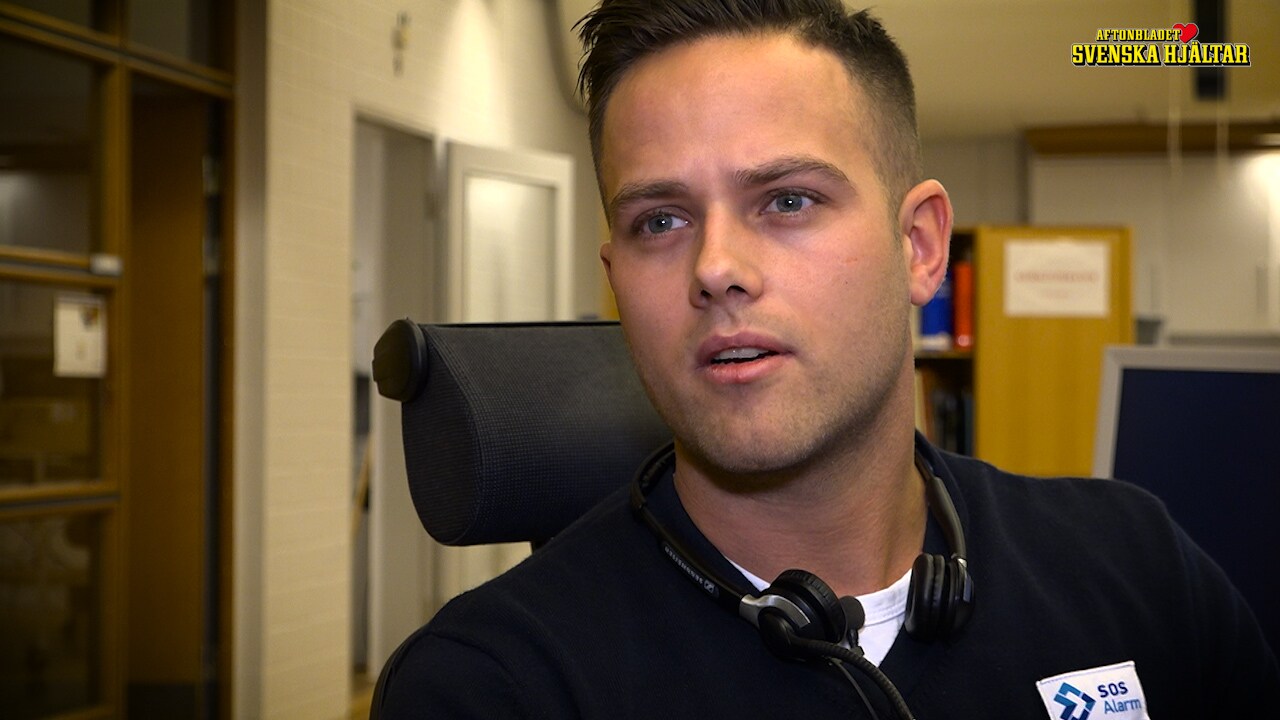 Efter larmet – då ryckte SOS-operatören Alexander ut