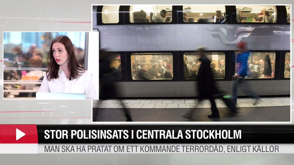 Stor Polisinsats I Centrala Stockholm Aftonbladet Tv 