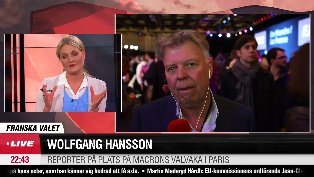 Wolfgang Hansson: "Macron blir Frankrikes nästa president"