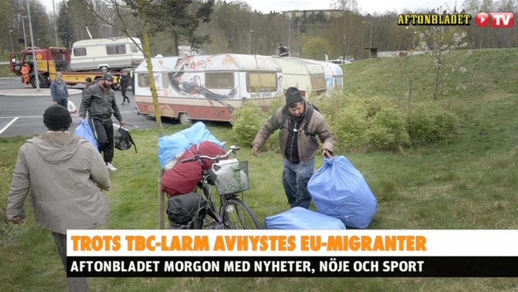 Trots TBC-larm avhystes EU-migranter