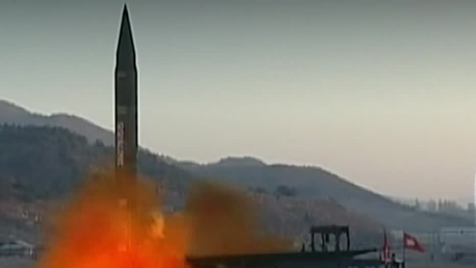 Nordkoreas senaste robotuppskjutning