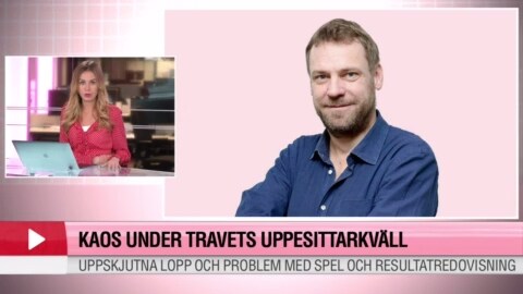 Kaos under travets uppesittarkväll