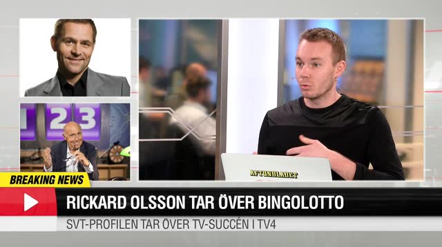 Rickard Olsson tar över bingolotto