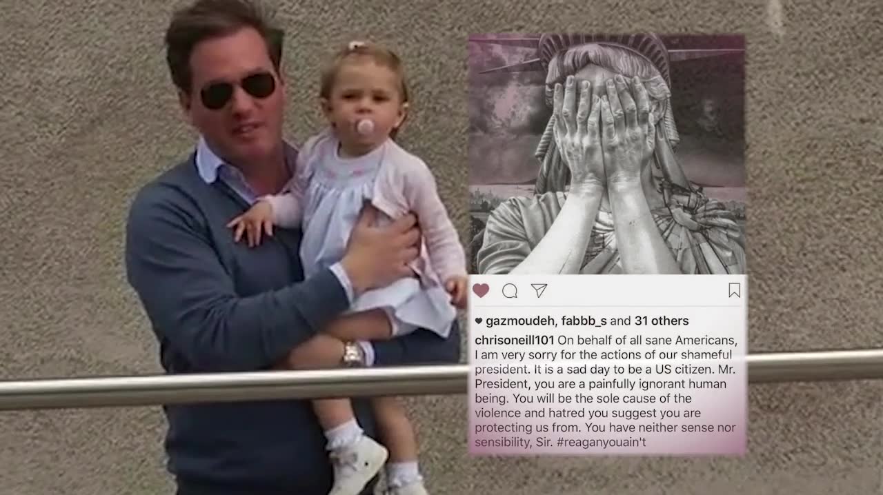 Chris O'Neill till attack mot Trump: "Sorgligt att vara amerikan"