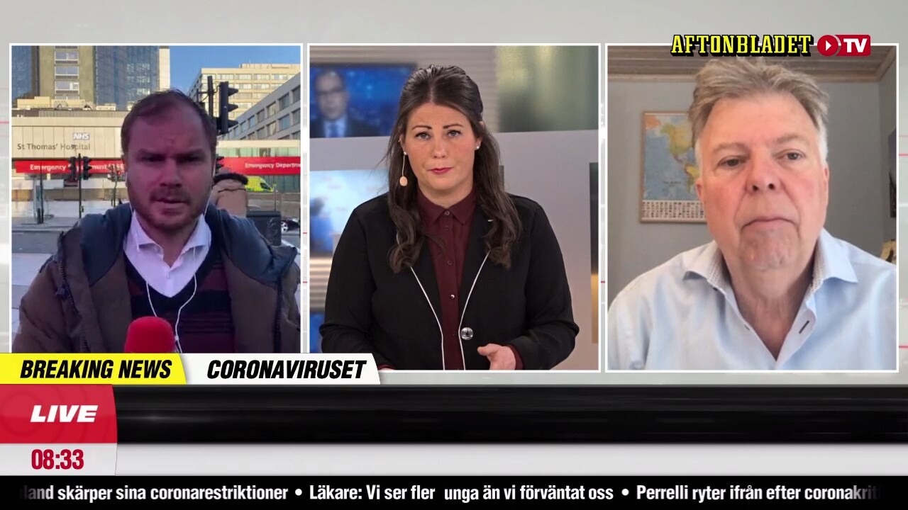 Aftonbladets reporter på plats utanför sjukhuset där Boris Johnson intensivvårdas för covid-19