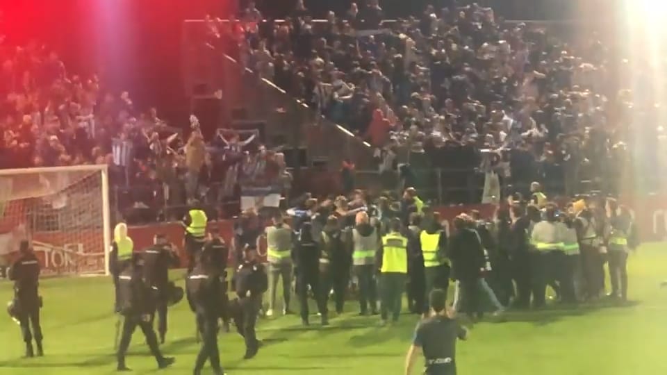 Mäktiga scenerna när Sociedad firar final