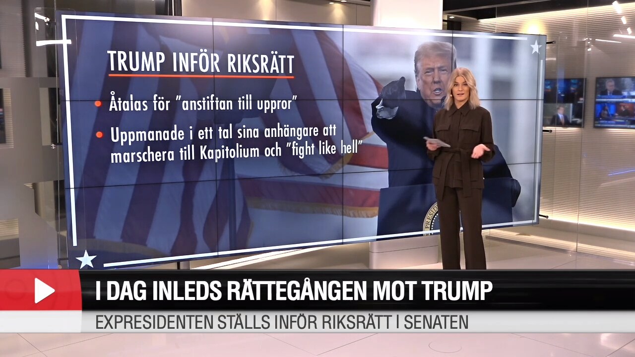 ”Starka känslor” – historisk andra riksrätt mot Trump är inledd