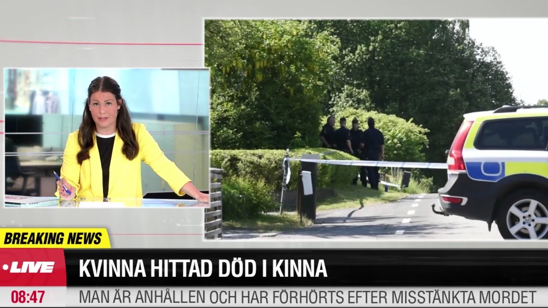 Kvinna hittad död – en misstänkt för mord