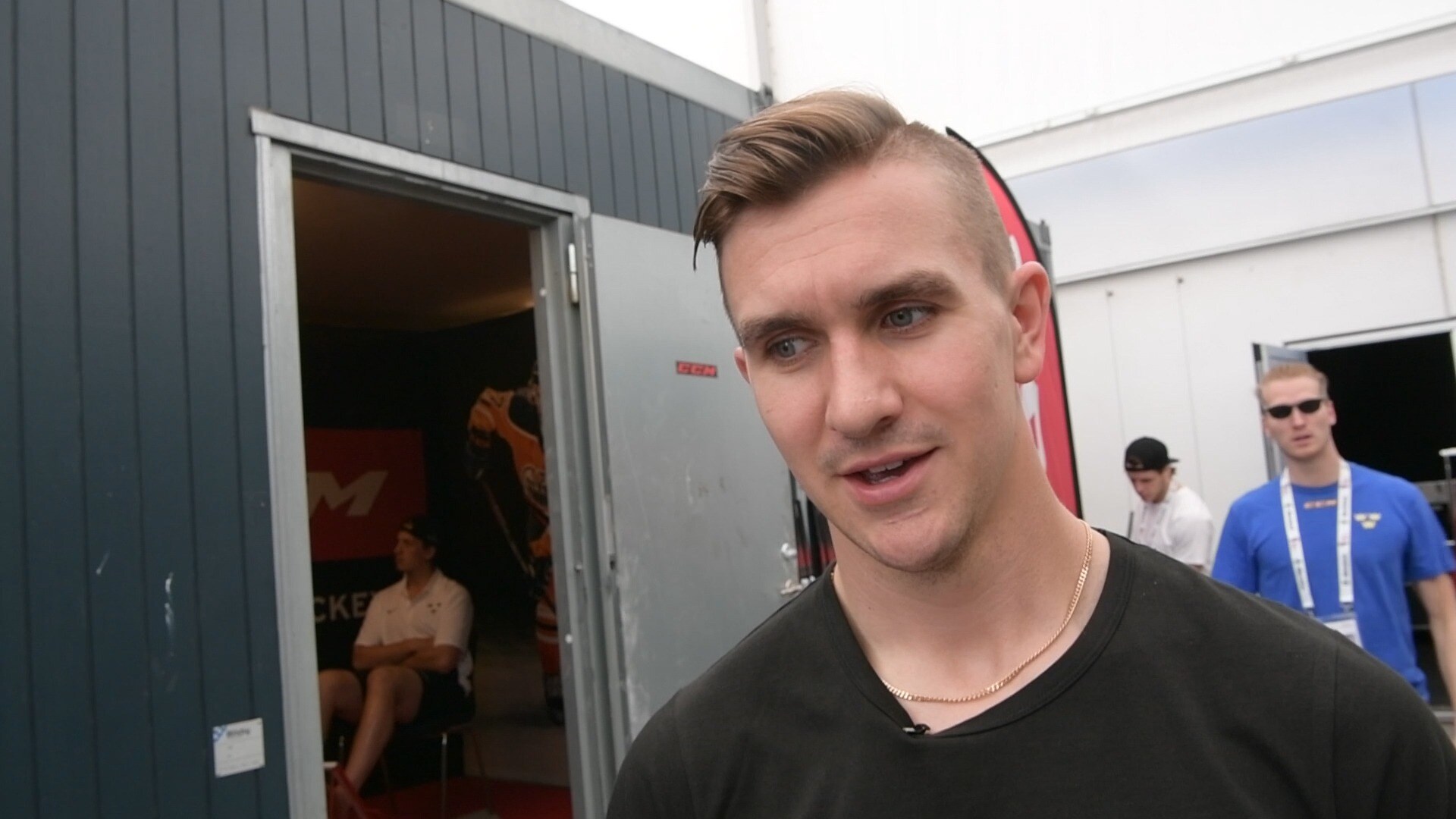 Kaptenen intervjuas – ser inte det hysteriska bakom