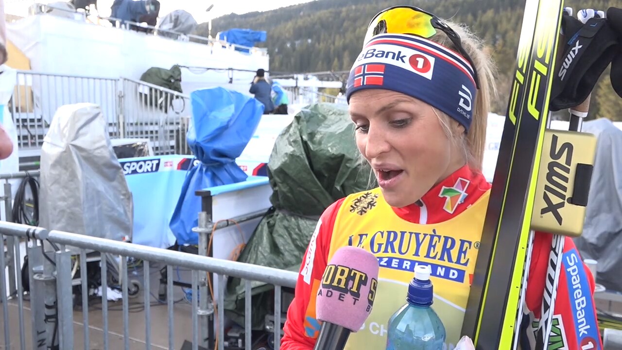 Efter sitt guld – Johaug hyllar Karlsson