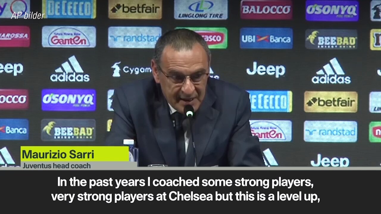 Sarri: "Vill sätta rekord med Ronaldo"