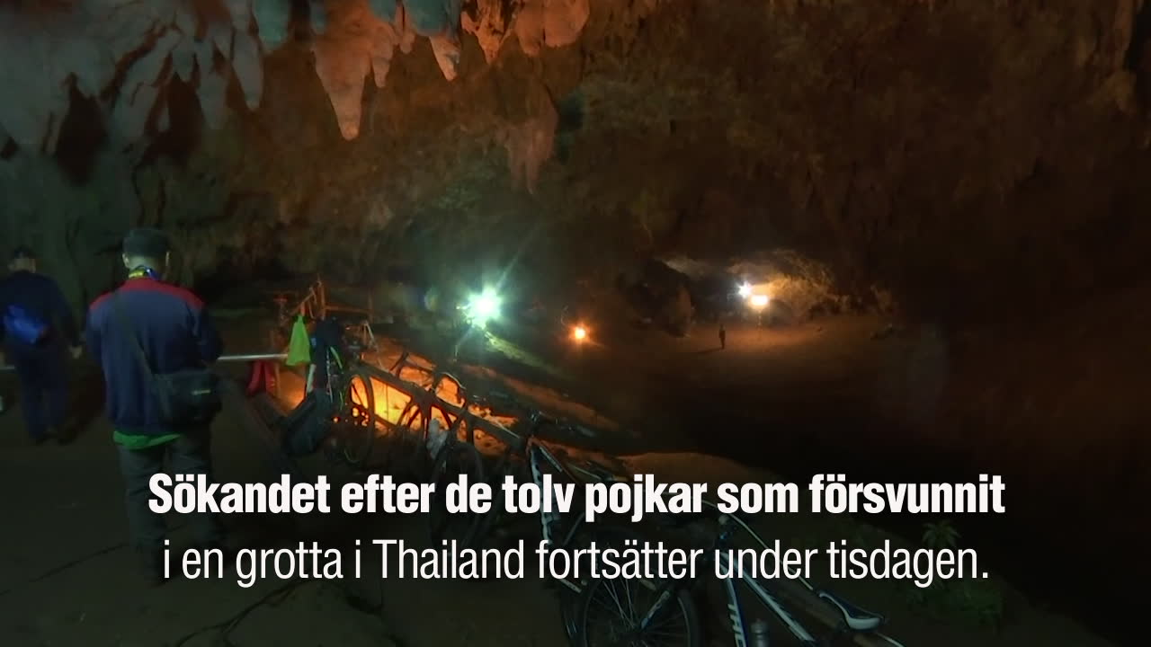 Ännu inga spår efter försvunna pojkarna