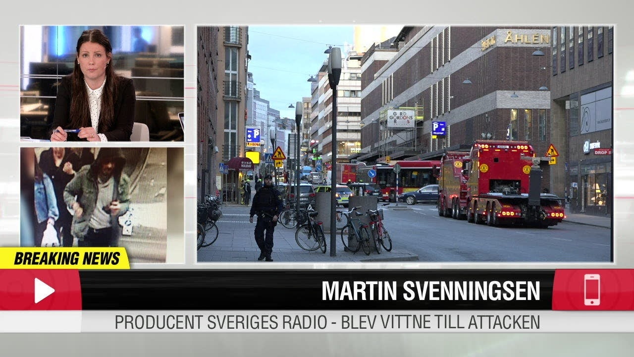 Martin Svenningsen: "En hårsmån från att bli påkörd av lastbilen"
