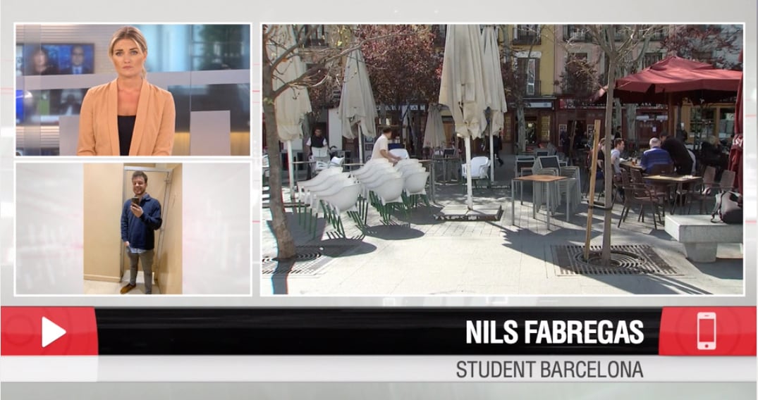 Hela Spanien sätts i coronakarantän