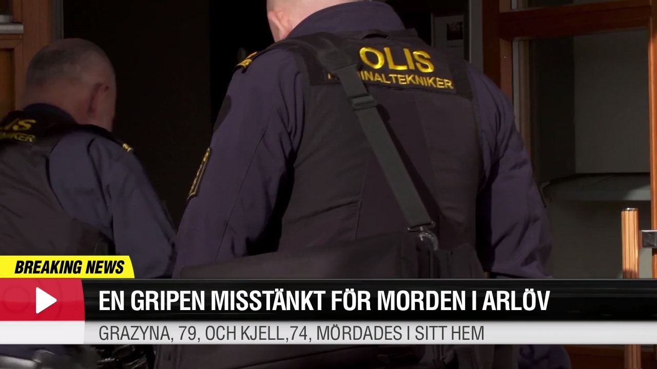 En gripen misstänkt för morden i Arlöv