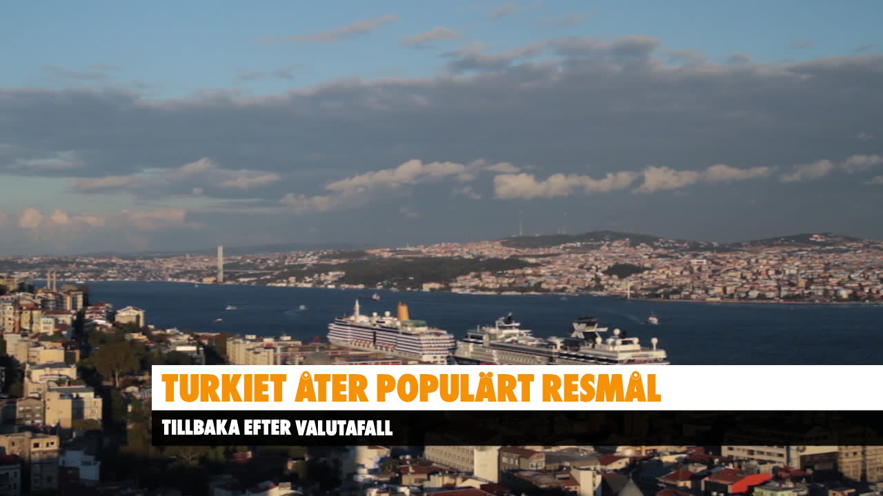 Turkiet åter populärt resmål