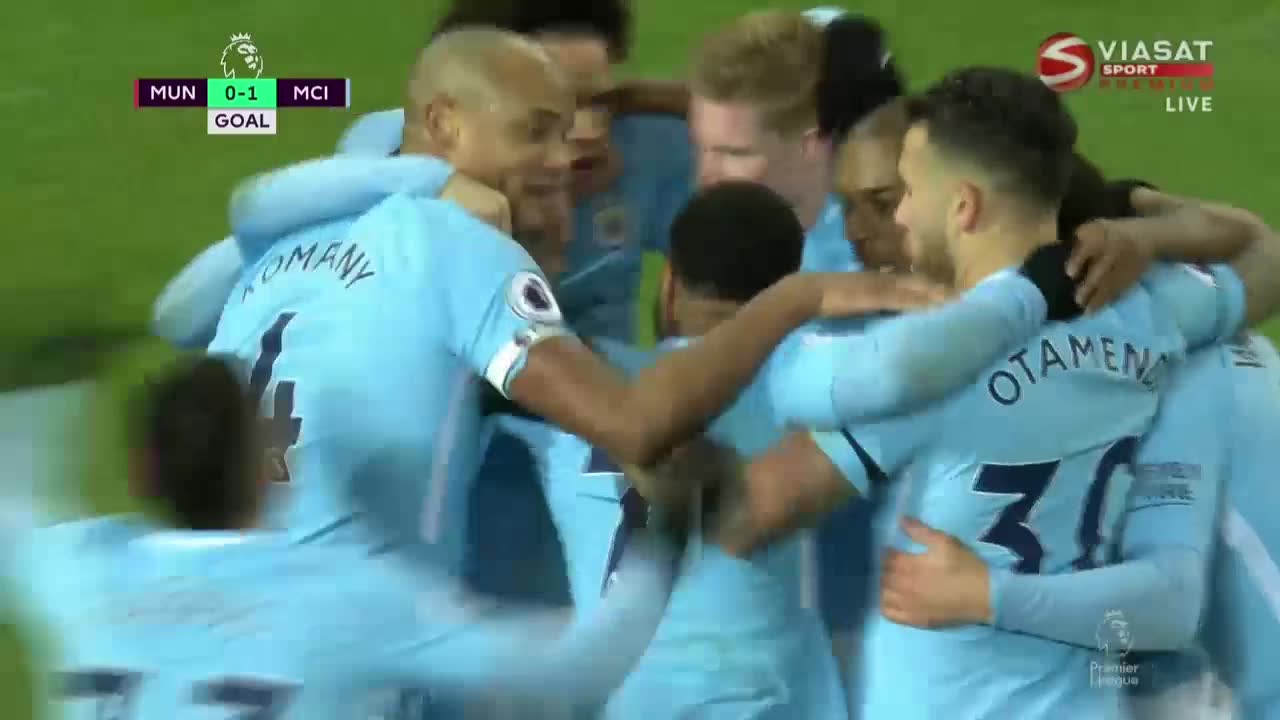 City vann derbyt mot United