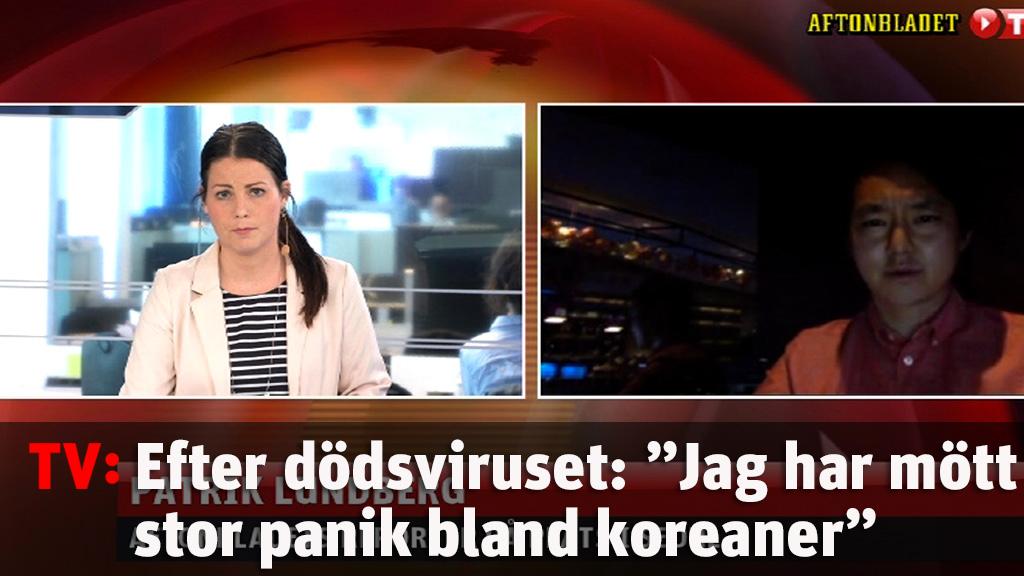 Efter dödsviruset: "Jag har mött stor panik bland koreaner"